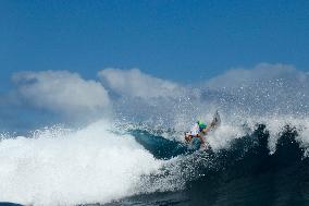 Paris 2024 - Surfing Training Session In Teahupo’