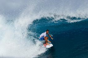 Paris 2024 - Surfing Training Session In Teahupo’