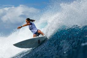 Paris 2024 - Surfing Training Session In Teahupo’