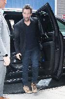 Keanu Reeves Stops By ABC Studios - NYC