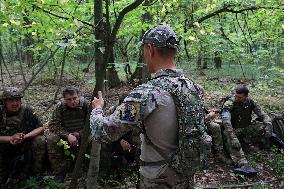 Tactical drills of Spartan Brigade