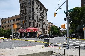 NYPD Crime Scene Investigates Fatal Shooting Of A 41-Year-Old Male In Bronx New York