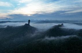 Aerial Views Of Chengde City - China