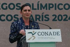 Ana Gabriela Guevara Press Conference Heading To The Paris 2024 Olympic Games