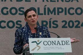 Ana Gabriela Guevara Press Conference Heading To The Paris 2024 Olympic Games