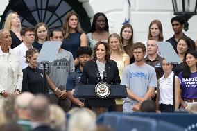 U.S.-WASHINGTON, D.C.-KAMALA HARRIS-DEMOCRATIC NOMINATION-SUPPORT-PRESIDENTIAL ELECTION