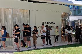 Louis Vuitton China's First Chocolate Store in Shanghai