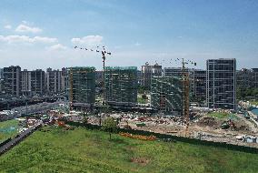 Buildings Construction in Hangzhou