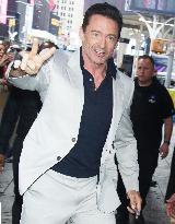 Hugh Jackman At GMA - NYC