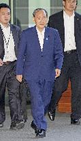 Former Japan PM Suga