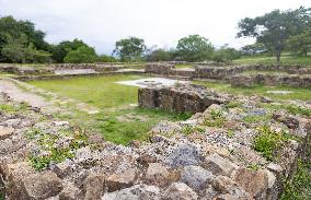 MEXICO-OAXACA-MONTE ALBAN-ARCHAEOLOGICAL SITE