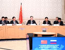RUSSIA-MOSCOW-DING XUEXIANG-CHINA-RUSSIA INVESTMENT COOPERATION COMMITTEE-MEETING