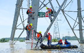 Strengthening Poles And Towers in Flood