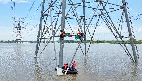 Strengthening Poles And Towers in Flood