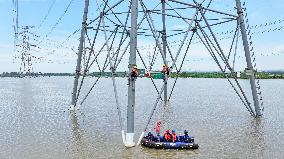 Strengthening Poles And Towers in Flood