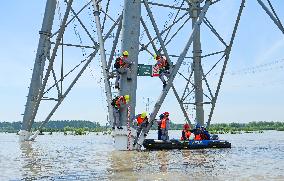 Strengthening Poles And Towers in Flood