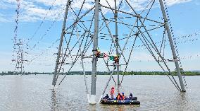 Strengthening Poles And Towers in Flood