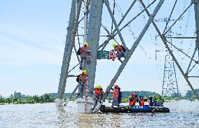 Strengthening Poles And Towers in Flood