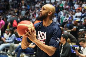 Basketball - Friendly Game - Usa V Germany