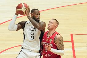 Basketball - Friendly Game - Usa V Germany