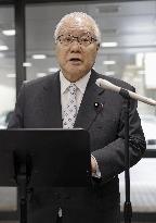 Japan health minister speaks over supplements scandal