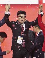 New leader of S. Korea's People Power Party