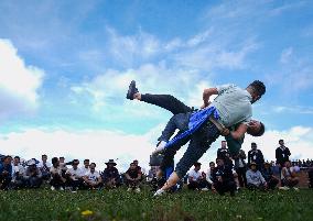 (SichuanMosaics)CHINA-SICHUAN-BUTUO-TORCH FESTIVAL-ACTIVITIES (CN)