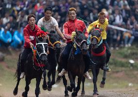 (SichuanMosaics)CHINA-SICHUAN-BUTUO-TORCH FESTIVAL-ACTIVITIES (CN)