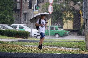 Rain in Odesa