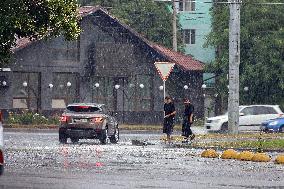 Rain in Odesa