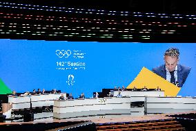 Paris 2024 - First Day Of The 142nd IOC Session