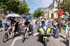 Paris 2024 - Olympic Torch Relay At Argenteuil