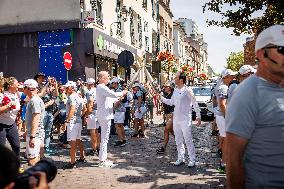 Paris 2024 - Olympic Torch Relay At Argenteuil