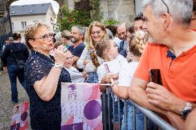 Paris 2024 - Olympic Torch Relay At Themericourt