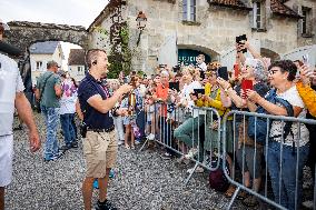 Paris 2024 - Olympic Torch Relay At Themericourt