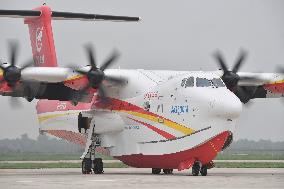 (EyesOnSci)CHINA-AG600 LARGE AMPHIBIOUS AIRCRAFT-FLIGHT TEST-TIA (CN)