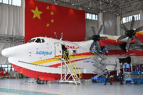 (EyesOnSci)CHINA-AG600 LARGE AMPHIBIOUS AIRCRAFT-FLIGHT TEST-TIA (CN)