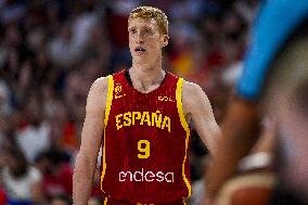 Basketball Test Match - Spain vs Puerto Rico