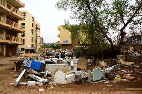 SUDAN-OMDURMAN-HEALTH SECTOR-DAMAGE