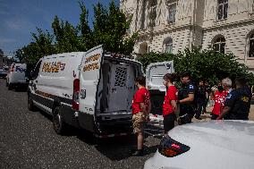 Washington DC: Pro-Palestinian Jewish Activists Arrested During Gaza War Protest