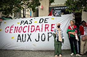 A Demonstration In Support Of Palestine In France