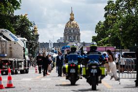 City Centre Off Limits Ahead Of Olympic Opening Ceremony