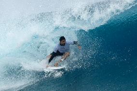 Paris 2024 - Surfing Training In Teahupo’o