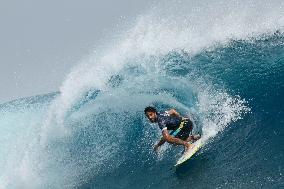 Paris 2024 - Surfing Training In Teahupo’o