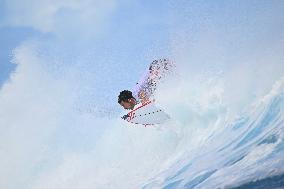 Paris 2024 - Surfing Training In Teahupo’o