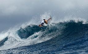 Paris 2024 - Surfing Training In Teahupo’o