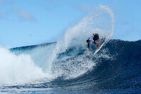 Paris 2024 - Surfing Training In Teahupo’o