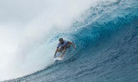 Paris 2024 - Surfing Training In Teahupo’o