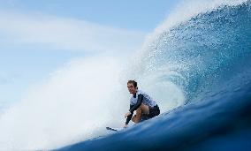 Paris 2024 - Surfing Training In Teahupo’o