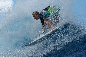 Paris 2024 - Surfing Training In Teahupo’o